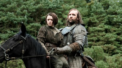 Arya and the Hound
