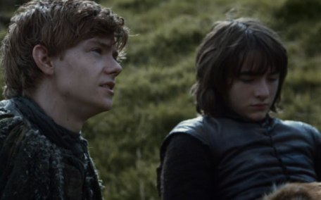 Jojen Reed with Bran