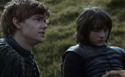 Jojen Reed with Bran