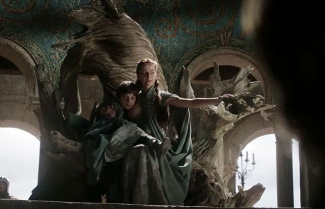 Lysa and Robert Arryn