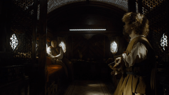 Tyrion and Varys travel to Volantis